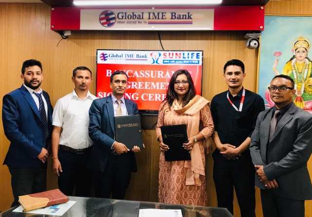 Global IME Bank and Sun Nepal Bancasuranc